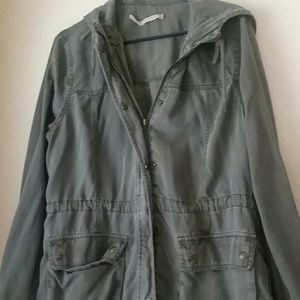 Army green jacket